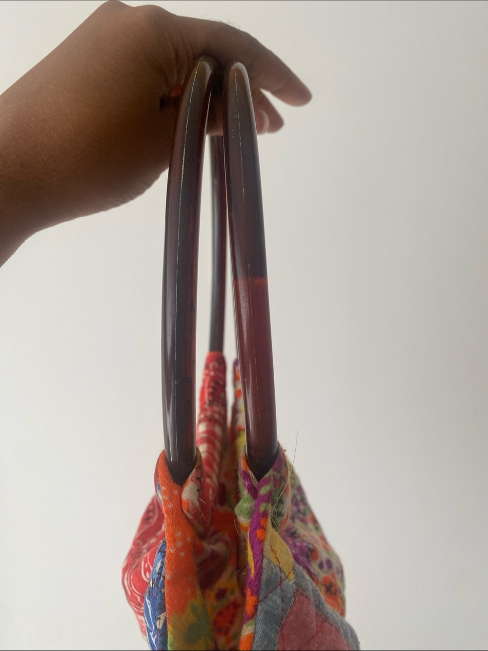 Handmade Patchwork Bag - Picture 9 of 10